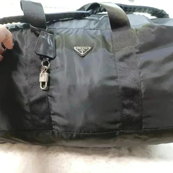 Prada  Black Tessuto Travel Bag - Picture 7 of 16